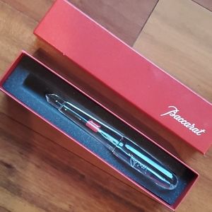 Fine Crystal Baccarat/Brioni Fountain Pen